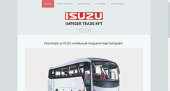 Desktop Screenshot of isuzu.hu
