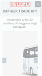 Mobile Screenshot of isuzu.hu