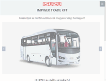 Tablet Screenshot of isuzu.hu
