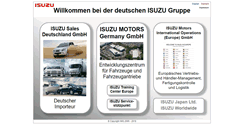 Desktop Screenshot of isuzu.de
